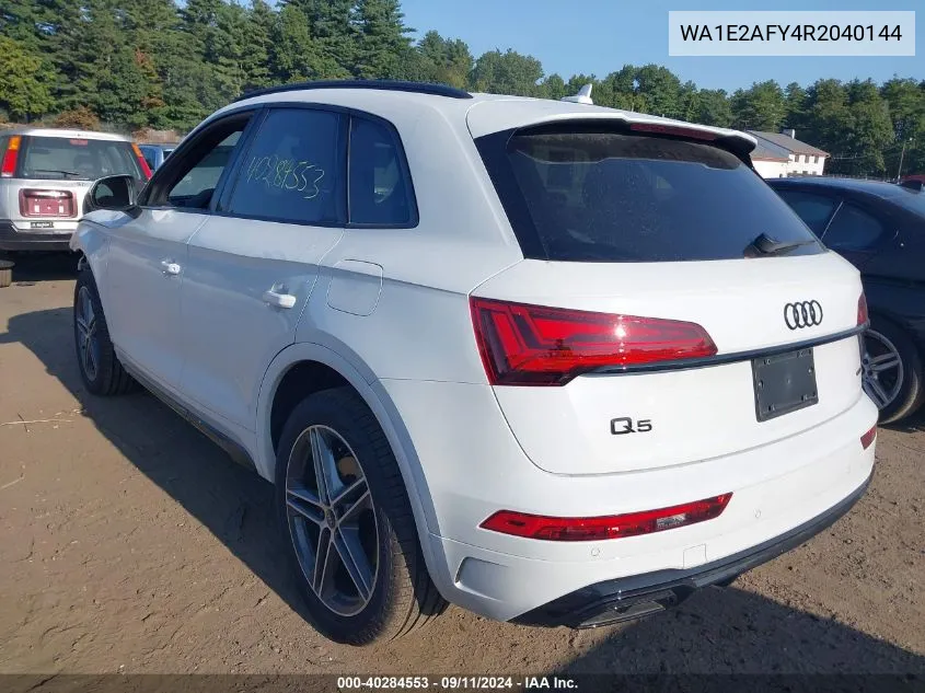 WA1E2AFY4R2040144 2024 Audi Q5 Premium Plus 55 Tfsi E S Line Quattro S Tronic