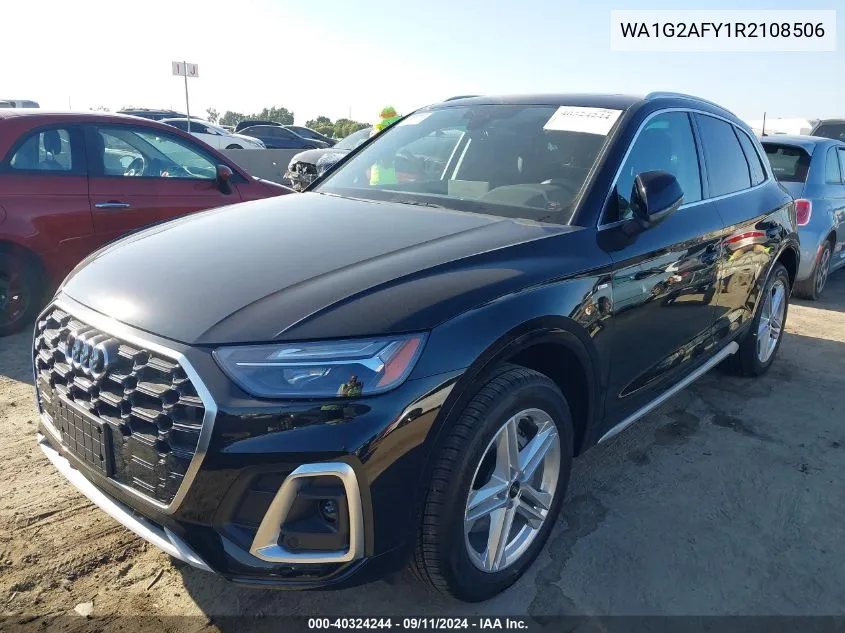 2024 Audi Q5 Premium 55 Tfsi E S Line Quattro S Tronic VIN: WA1G2AFY1R2108506 Lot: 40324244