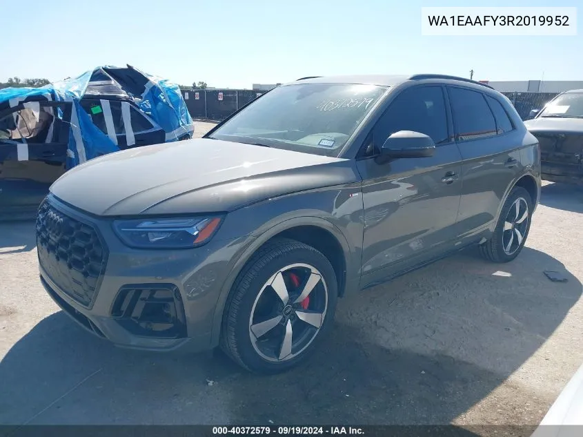 2024 Audi Q5 Premium Plus 45 Tfsi S Line Quattro VIN: WA1EAAFY3R2019952 Lot: 40372579