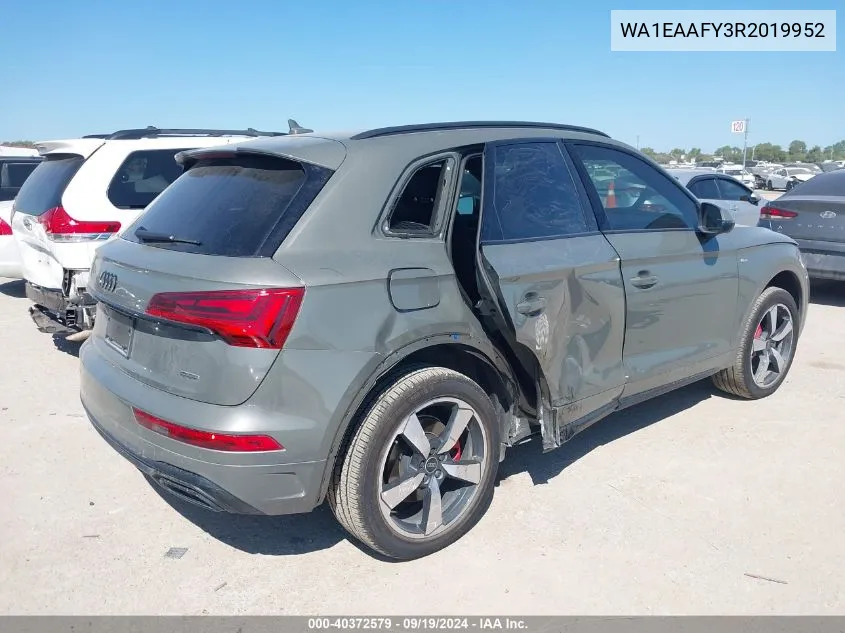 WA1EAAFY3R2019952 2024 Audi Q5 Premium Plus 45 Tfsi S Line Quattro