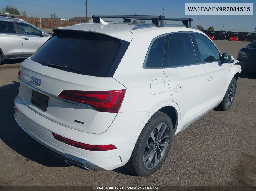 2024 Audi Q5 Premium Plus 45 VIN: WA1EAAFY9R2084515 Lot: 40430617