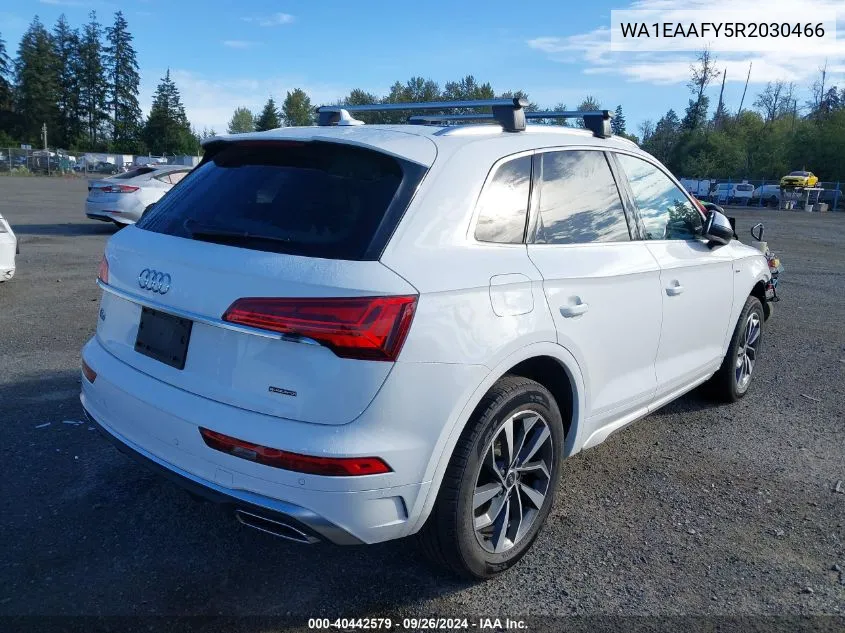 2024 Audi Q5 Premium Plus 45 VIN: WA1EAAFY5R2030466 Lot: 40442579