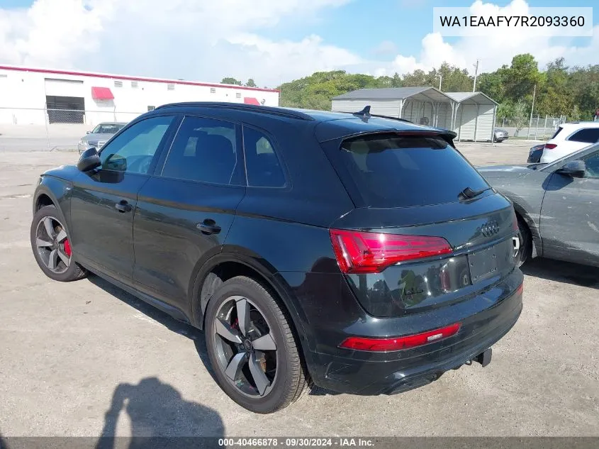 2024 Audi Q5 Premium Plus 45 VIN: WA1EAAFY7R2093360 Lot: 40466878