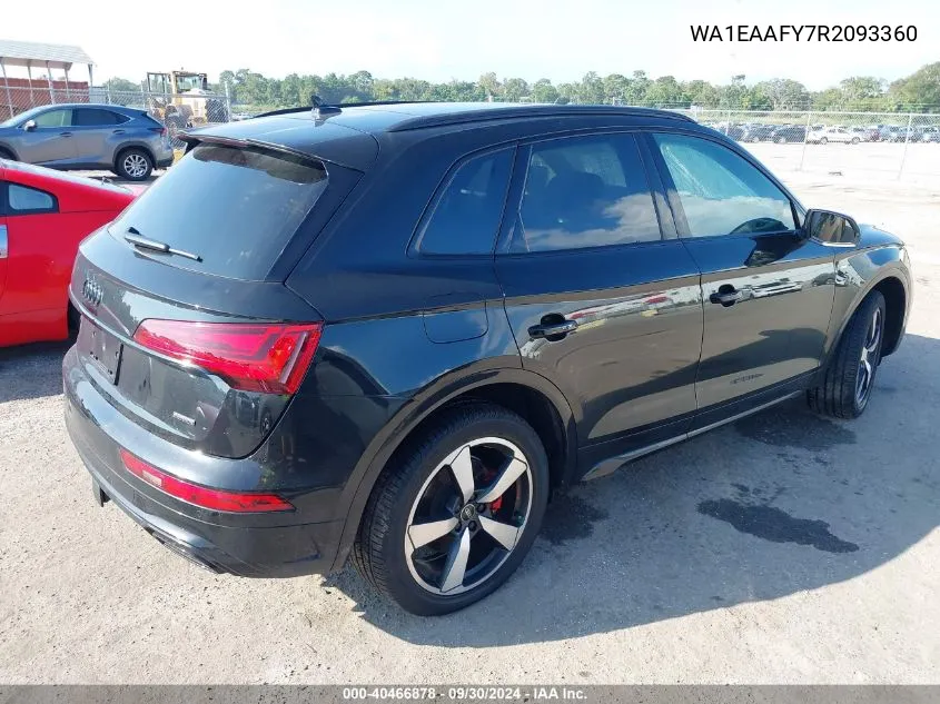 2024 Audi Q5 Premium Plus 45 VIN: WA1EAAFY7R2093360 Lot: 40466878