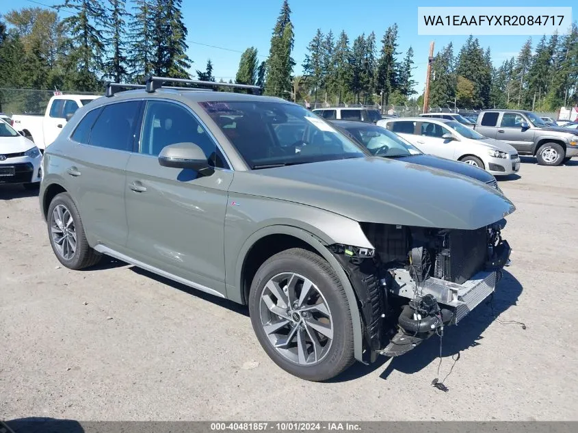 WA1EAAFYXR2084717 2024 Audi Q5 Premium Plus 45 Tfsi S Line Quattro