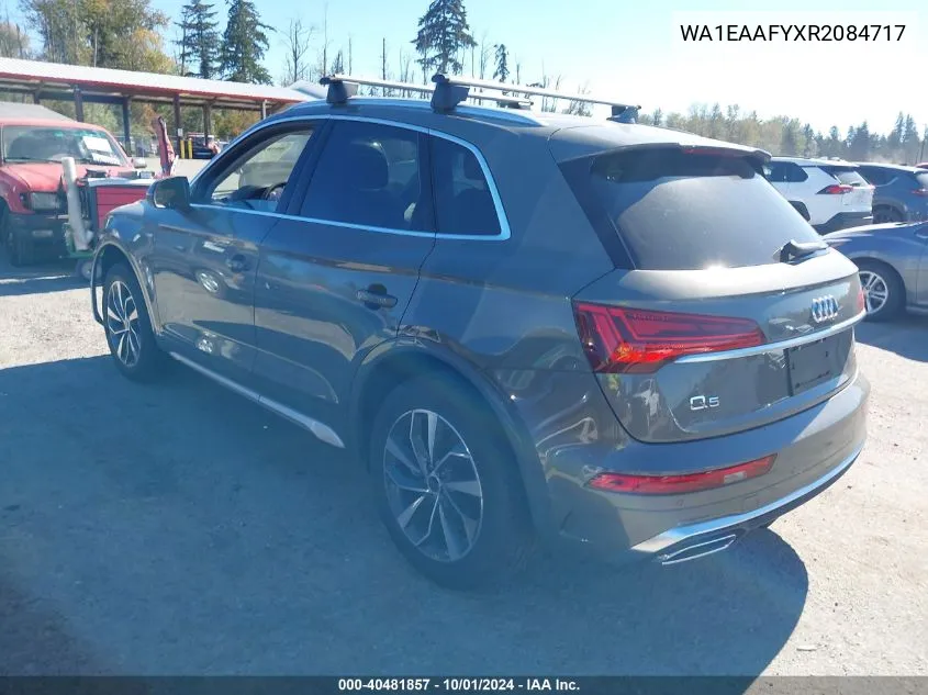 WA1EAAFYXR2084717 2024 Audi Q5 Premium Plus 45 Tfsi S Line Quattro