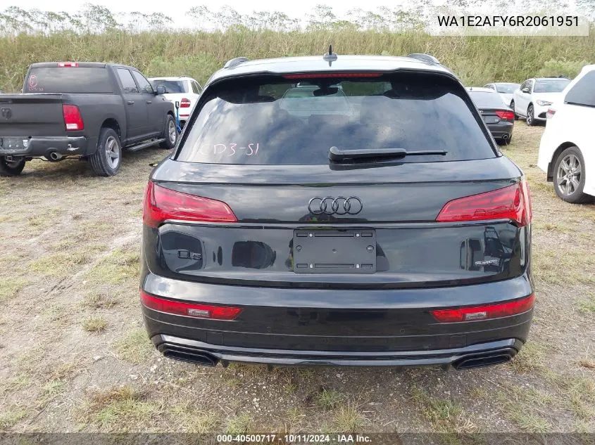 2024 Audi Q5 Premium Plus 55 Tfsi E S Line Quattro S Tronic VIN: WA1E2AFY6R2061951 Lot: 40500717