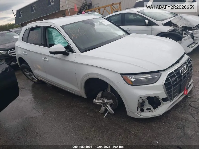 WA1ABAFY2R2026659 2024 Audi Q5 Premium 40 Tfsi Quattro S Tronic