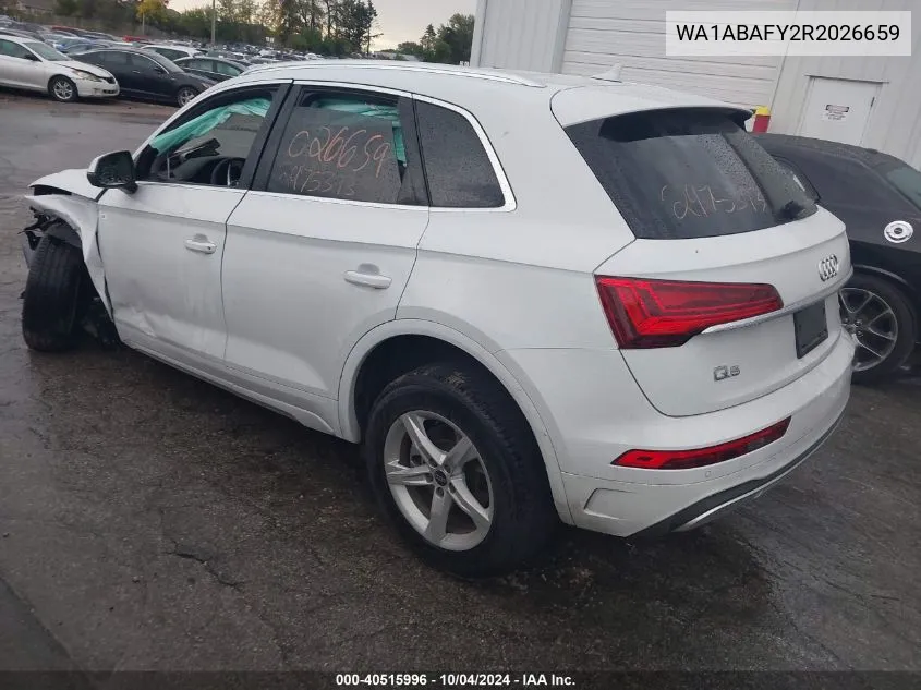 WA1ABAFY2R2026659 2024 Audi Q5 Premium 40 Tfsi Quattro S Tronic