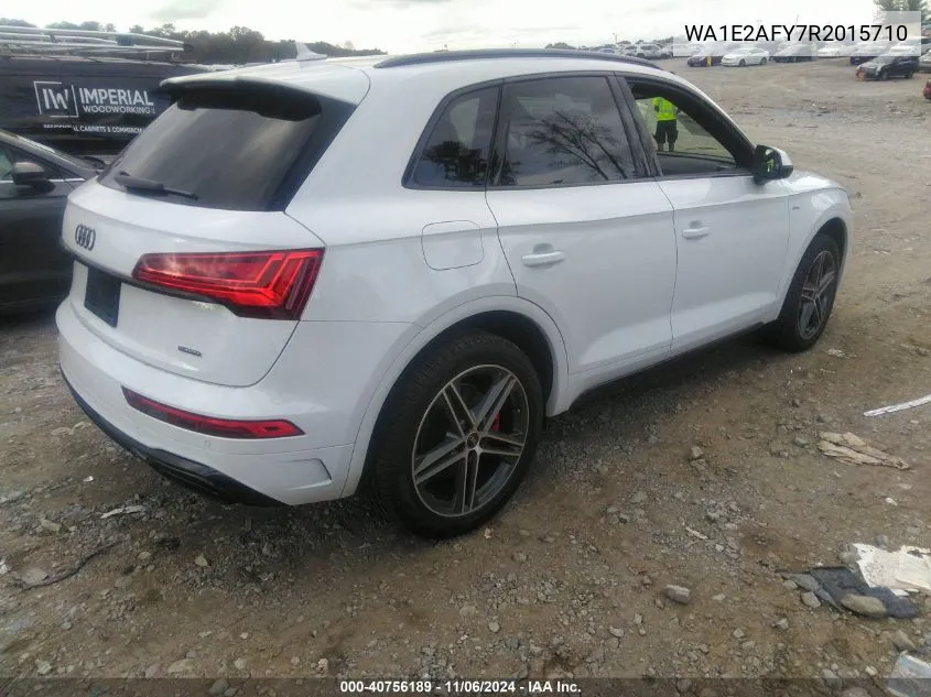 2024 Audi Q5 Premium Plus 55 Tfsi E S Line Quattro S Tronic VIN: WA1E2AFY7R2015710 Lot: 40756189