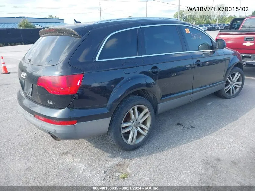 WA1BV74LX7D015402 2007 Audi Q7 4.2 Quattro Premium