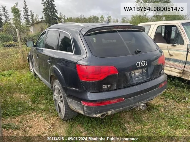 WA1BY64L08D051473 2008 Audi Q7 S-Line V6