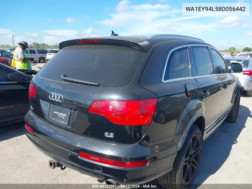 WA1EY94L58D056442 2008 Audi Q7 3.6 Premium