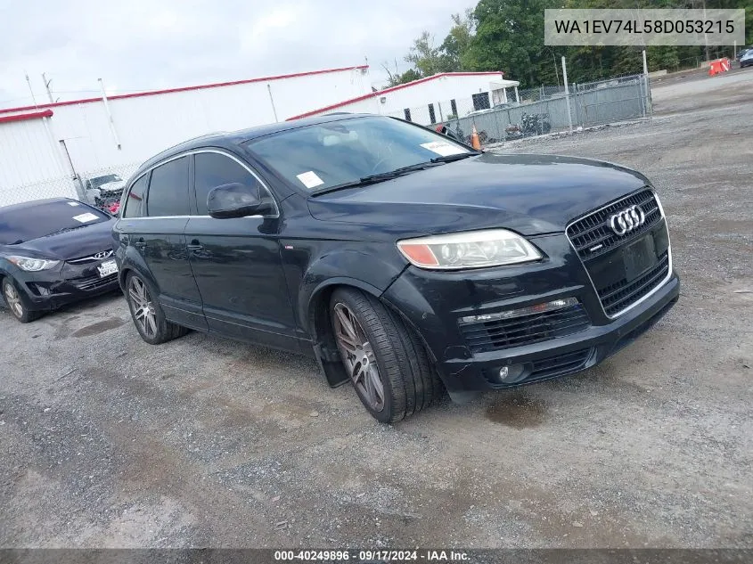 WA1EV74L58D053215 2008 Audi Q7 4.2 Premium