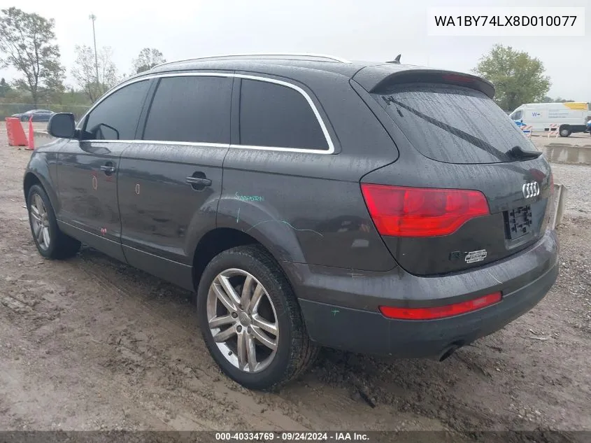 WA1BY74LX8D010077 2008 Audi Q7 3.6 Premium