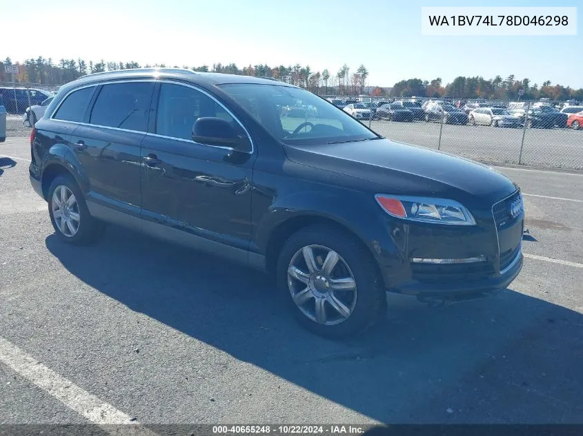 WA1BV74L78D046298 2008 Audi Q7 4.2 Premium