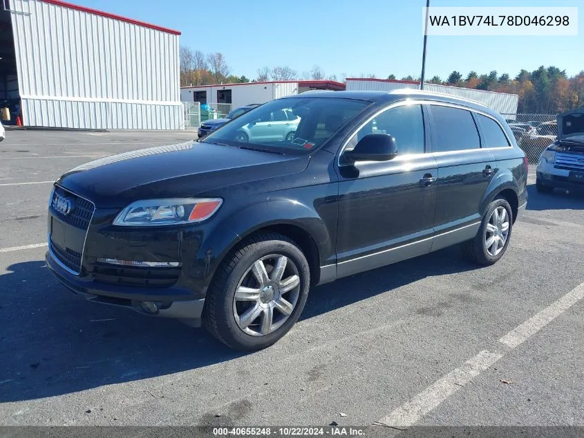 WA1BV74L78D046298 2008 Audi Q7 4.2 Premium