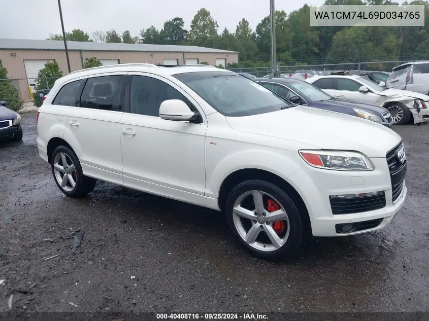 WA1CM74L69D034765 2009 Audi Q7 3.0 Tdi