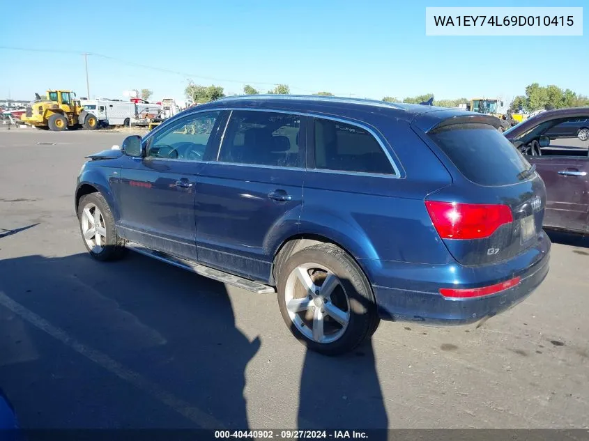 WA1EY74L69D010415 2009 Audi Q7 3.6 Premium