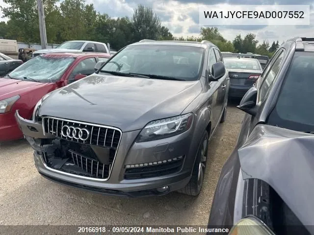 WA1JYCFE9AD007552 2010 Audi Q7 V6