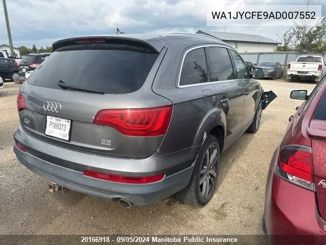 WA1JYCFE9AD007552 2010 Audi Q7 V6