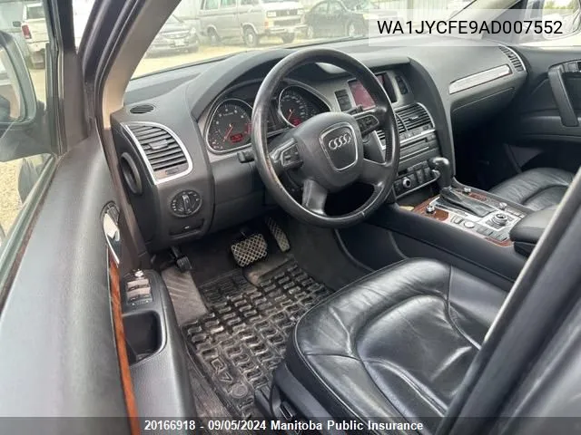 WA1JYCFE9AD007552 2010 Audi Q7 V6