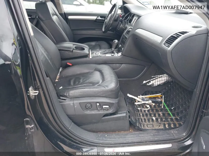 WA1WYAFE7AD007947 2010 Audi Q7 3.6 Premium