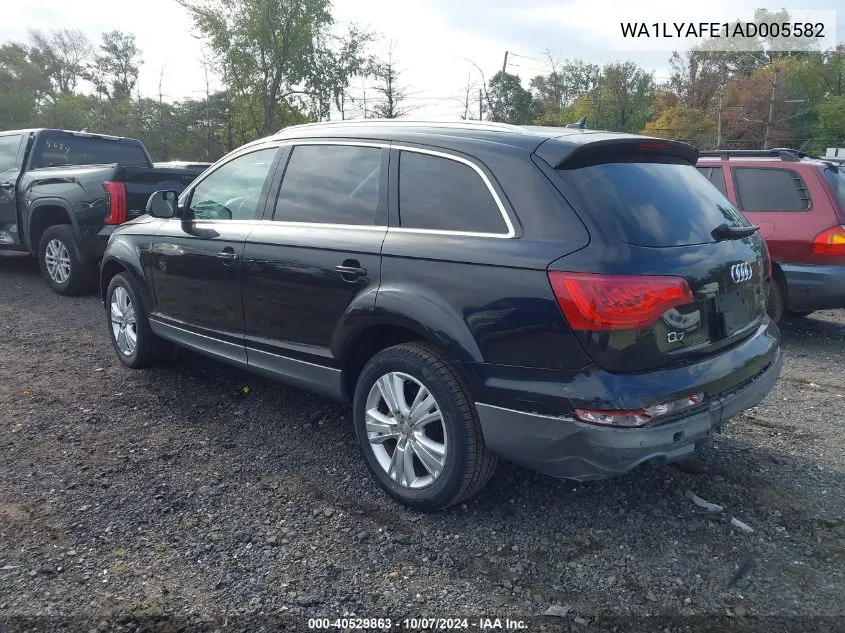 2010 Audi Q7 Premium Plus VIN: WA1LYAFE1AD005582 Lot: 40529863