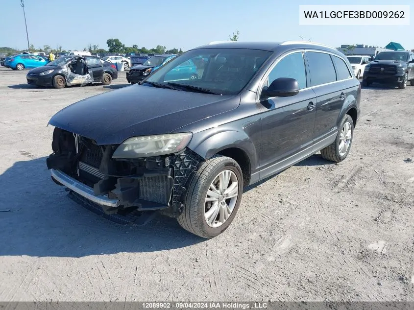 WA1LGCFE3BD009262 2011 Audi Q7