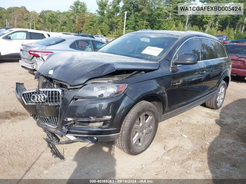 WA1CGAFEXBD005424 2011 Audi Q7 Premium