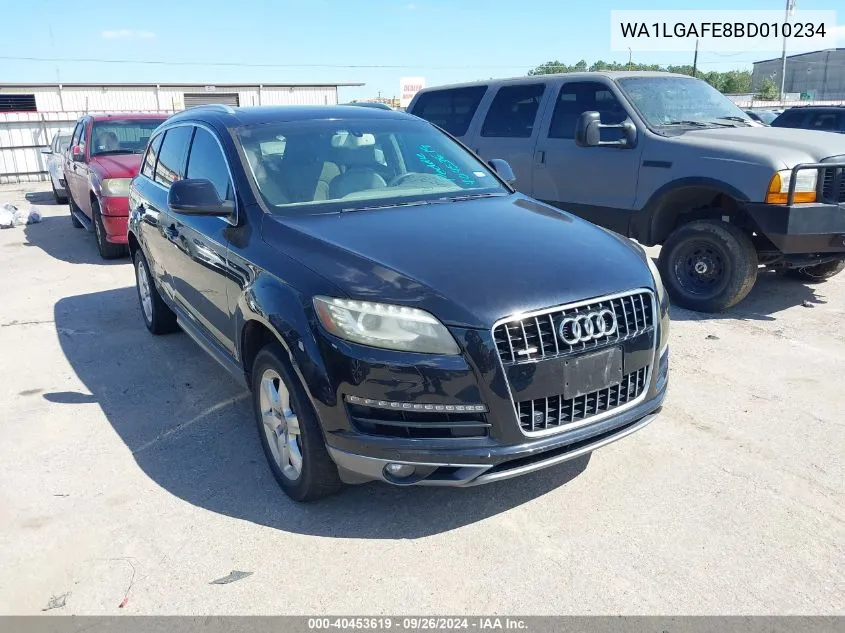 2011 Audi Q7 Premium Plus VIN: WA1LGAFE8BD010234 Lot: 40453619