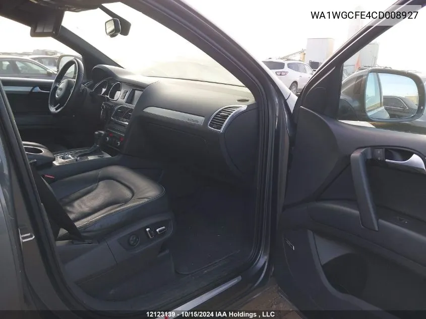 WA1WGCFE4CD008927 2012 Audi Q7