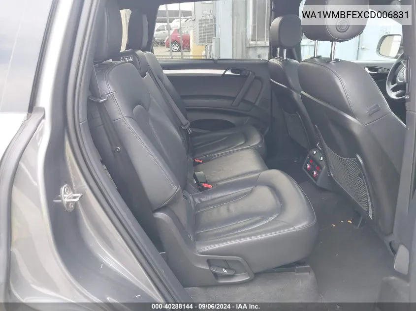 WA1WMBFEXCD006831 2012 Audi Q7 3.0 Tdi Premium