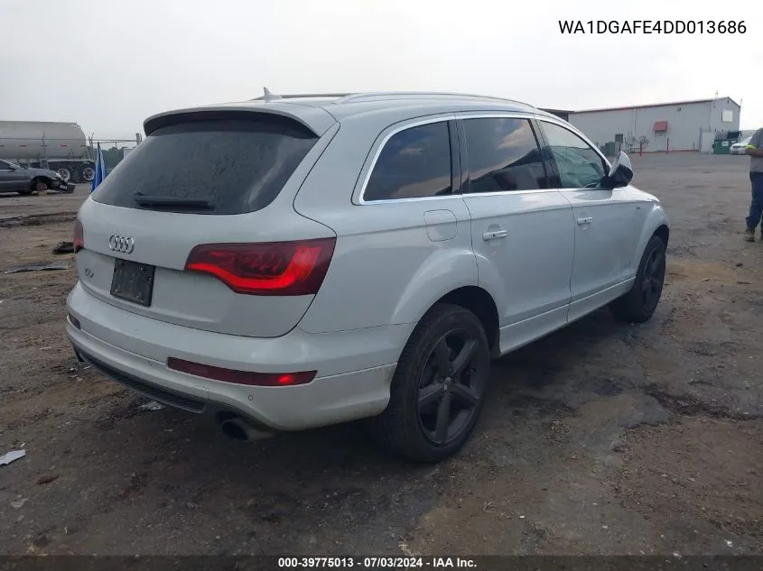 2013 Audi Q7 3.0T S Line Prestige VIN: WA1DGAFE4DD013686 Lot: 39775013