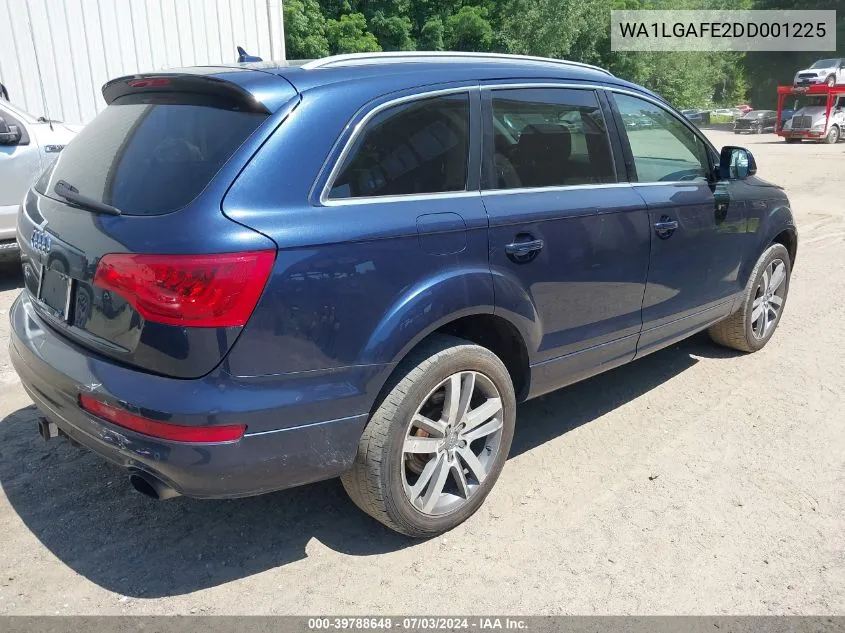 WA1LGAFE2DD001225 2013 Audi Q7 3.0T Premium