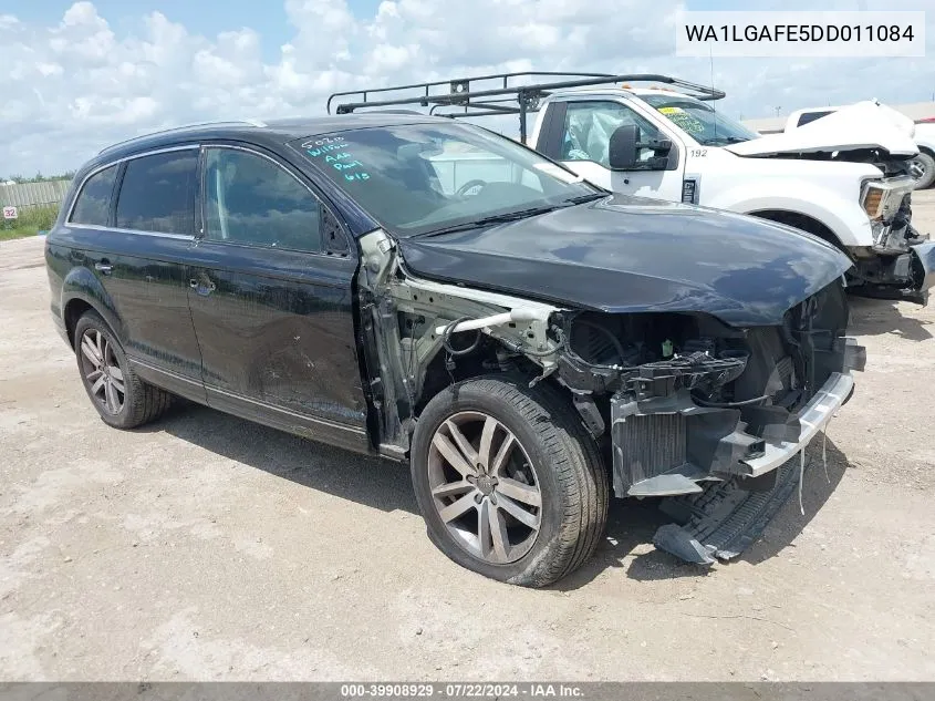 WA1LGAFE5DD011084 2013 Audi Q7 3.0T Premium