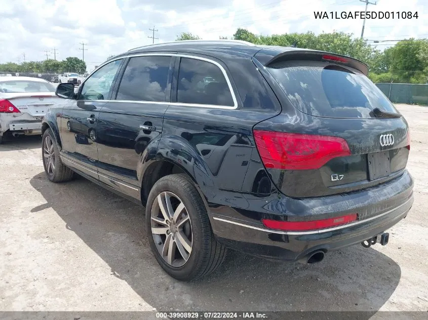 2013 Audi Q7 3.0T Premium VIN: WA1LGAFE5DD011084 Lot: 39908929