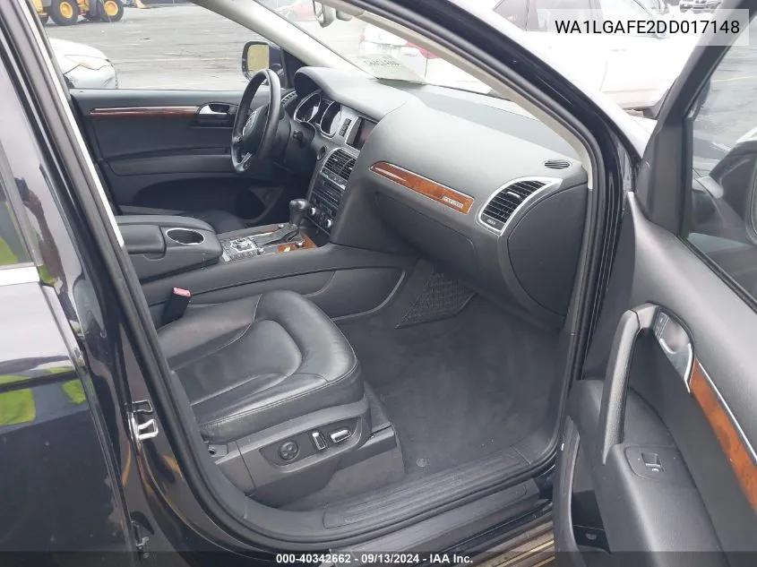 WA1LGAFE2DD017148 2013 Audi Q7 Premium Plus