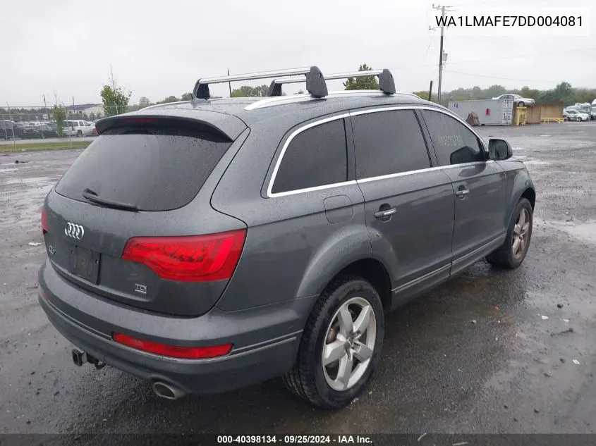 WA1LMAFE7DD004081 2013 Audi Q7 3.0 Tdi Premium