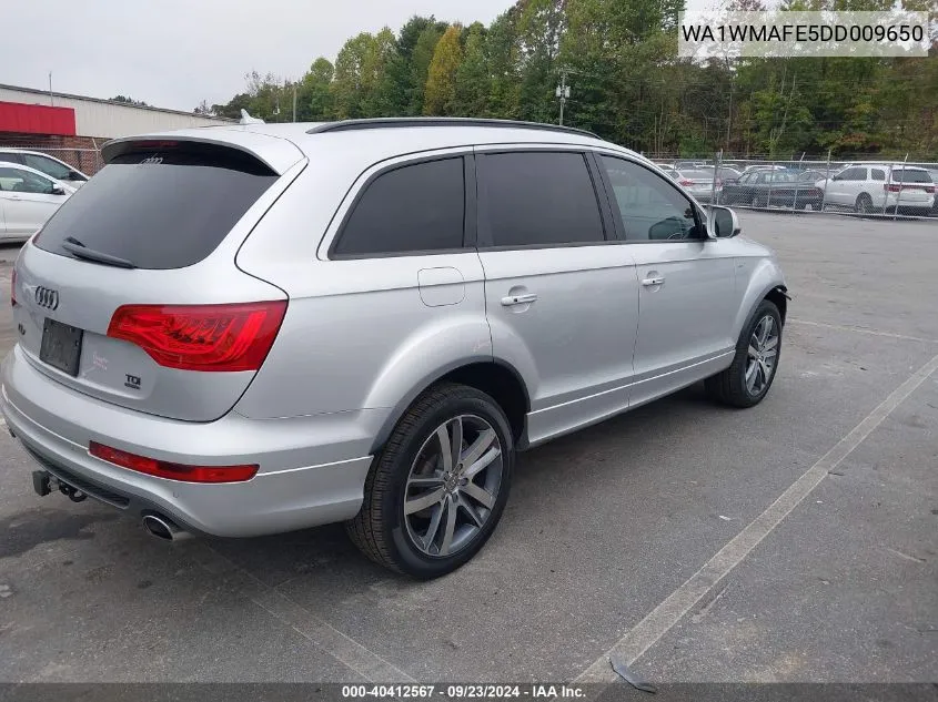 WA1WMAFE5DD009650 2013 Audi Q7 3.0 Tdi Premium