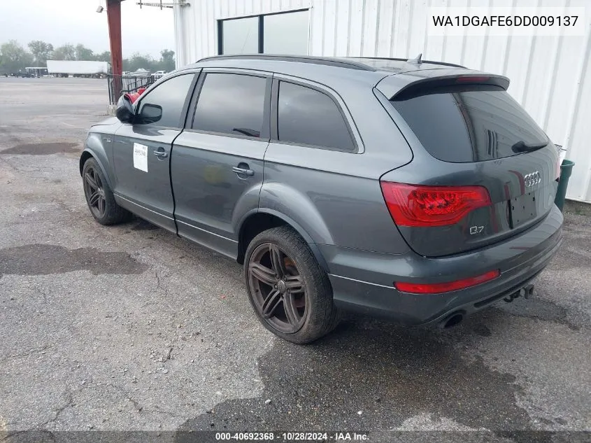 2013 Audi Q7 Prestige VIN: WA1DGAFE6DD009137 Lot: 40692368