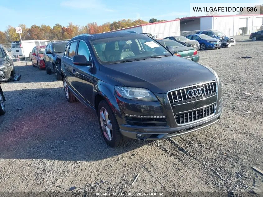 2013 Audi Q7 3.0T Premium VIN: WA1LGAFE1DD001586 Lot: 40715090