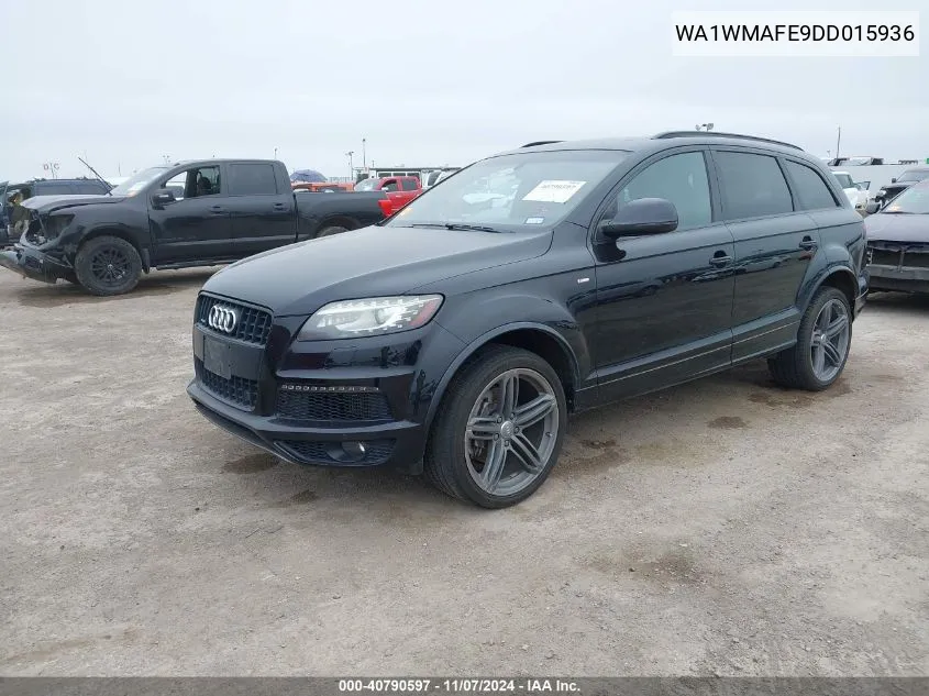 2013 Audi Q7 3.0 Tdi Premium VIN: WA1WMAFE9DD015936 Lot: 40790597