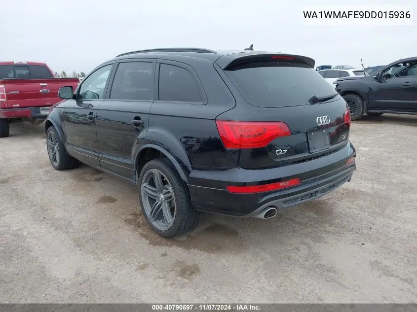 2013 Audi Q7 3.0 Tdi Premium VIN: WA1WMAFE9DD015936 Lot: 40790597