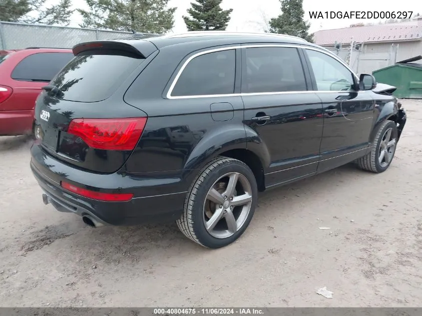 2013 Audi Q7 3.0T S Line Prestige VIN: WA1DGAFE2DD006297 Lot: 40804675