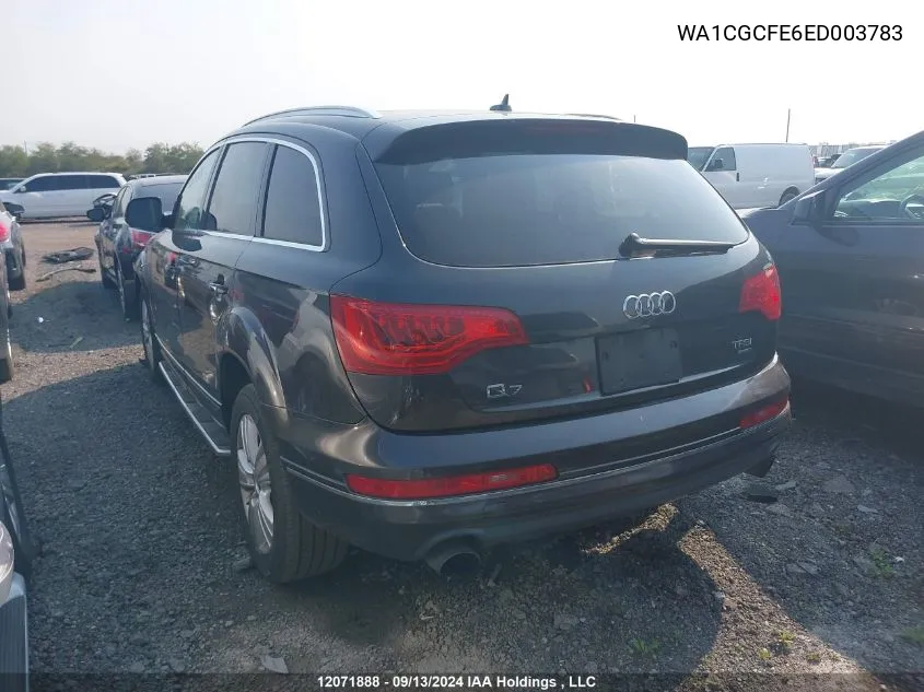 WA1CGCFE6ED003783 2014 Audi Q7