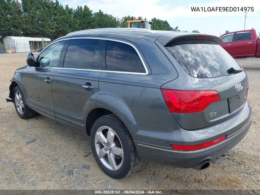 2014 Audi Q7 3.0T Premium VIN: WA1LGAFE9ED014975 Lot: 39529161