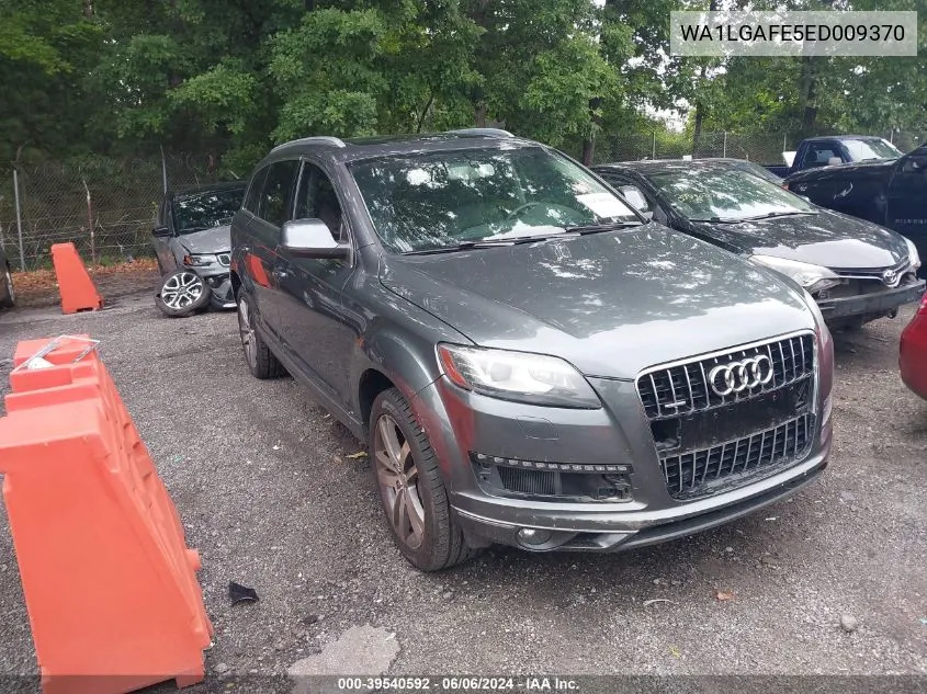 2014 Audi Q7 3.0T Premium VIN: WA1LGAFE5ED009370 Lot: 39540592