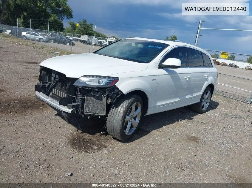 WA1DGAFE9ED012440 2014 Audi Q7 Prestige