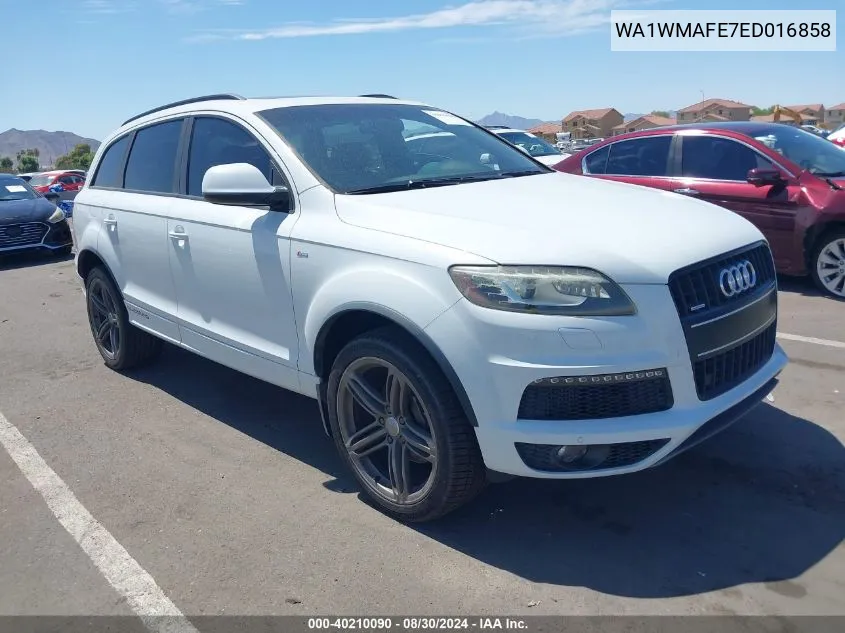 WA1WMAFE7ED016858 2014 Audi Q7 3.0 Tdi Premium